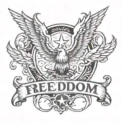 The Word Freedom In Cyrillic