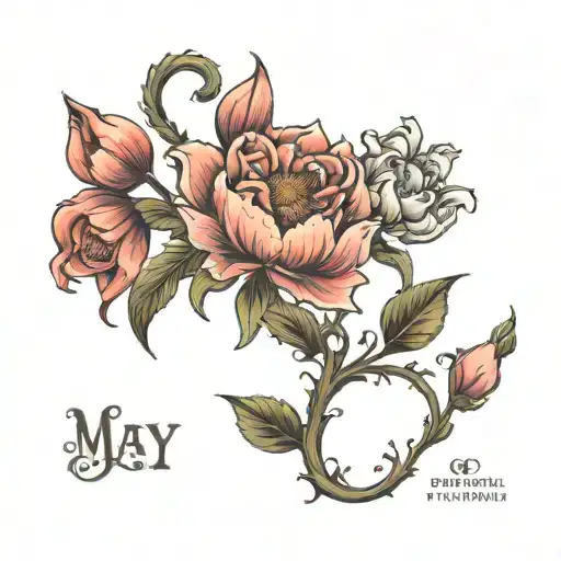 May July August October Birth Flower