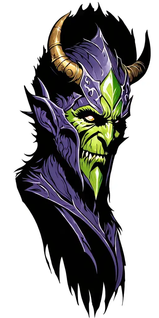 Warcraft Illidan Stormrage Arthas Lich King