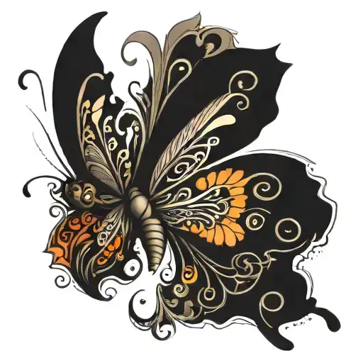 Diagram Of Butterfly Movement Associated With Adhd