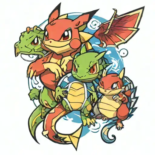 Pokemon Starters