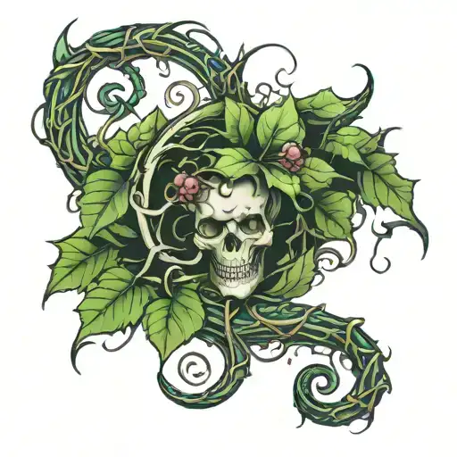 Thorny Vine Tendrils Digging