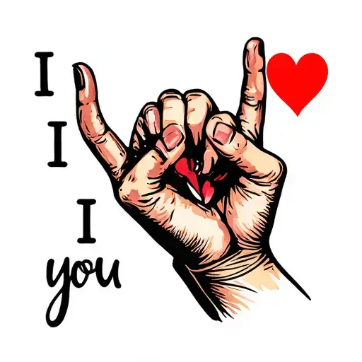 I Love You Asl Hand Sign