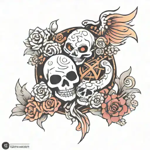 Anime And Yokai Representing Death And Love