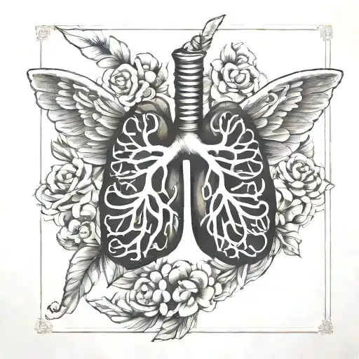 Lungs With The Word Yhwh