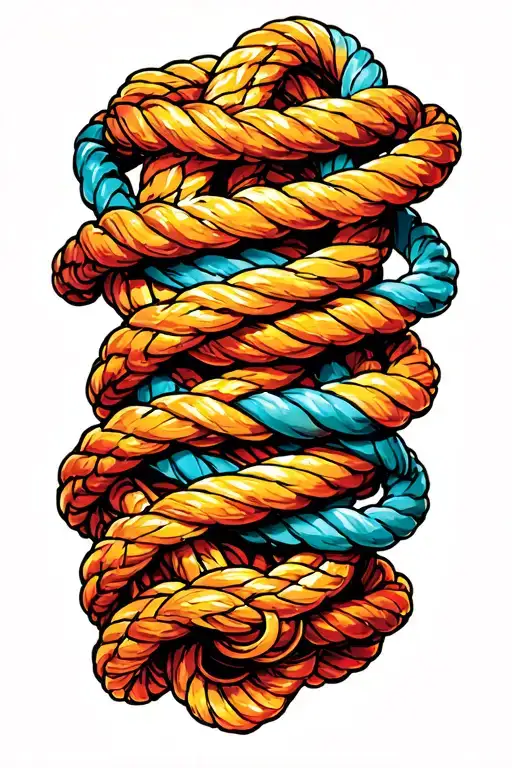 Ropes Bonded Together