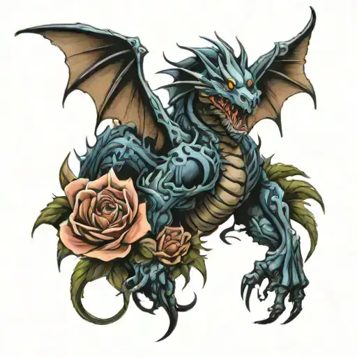 Deathflower And Dragon