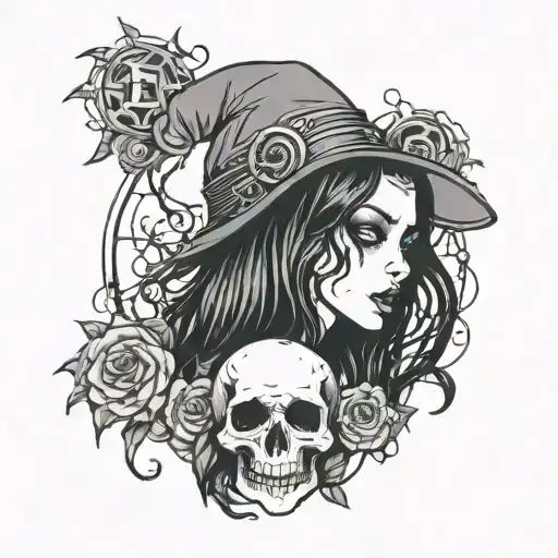 Goth Girl Death Witch