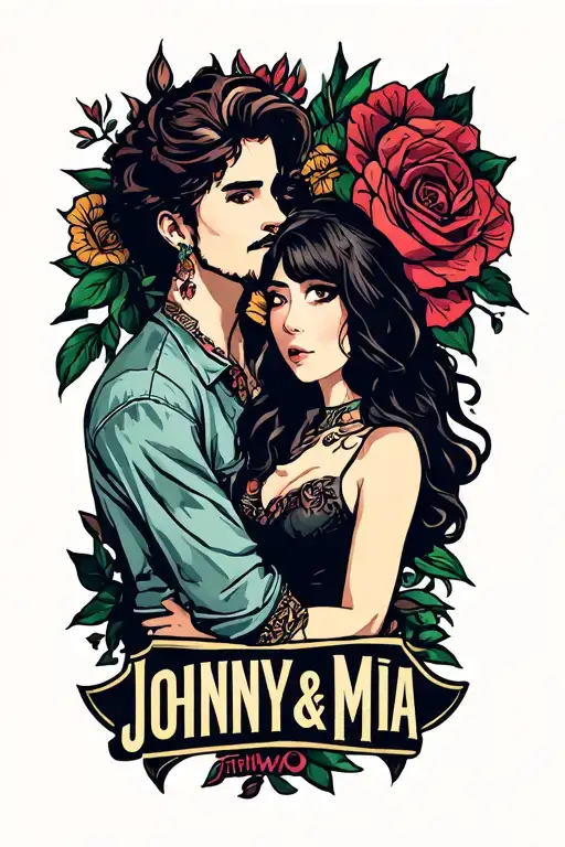 Johnny & Mia Logo