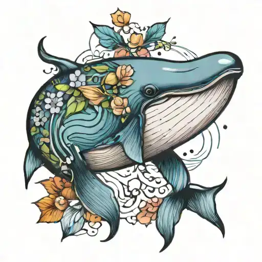 Whale And Hummingbird Combination