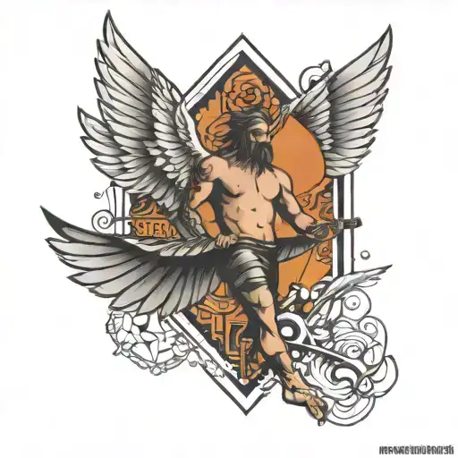 Icarus Geometric Leg