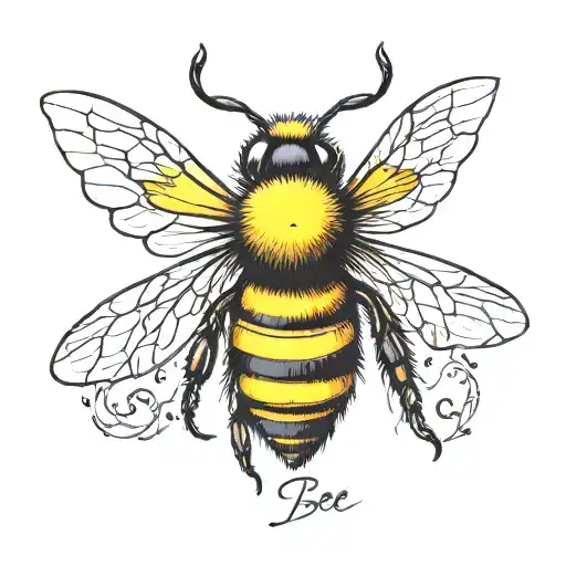 Bee With The Word Yourself