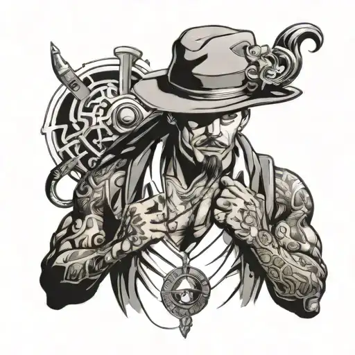 Gangster Guy Looking