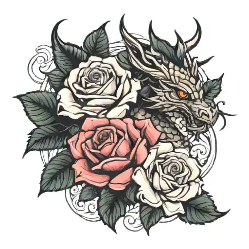 Rose And Dragon