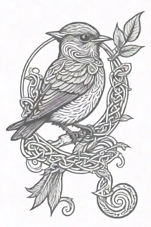 Celtic Robin Norse Mythology
