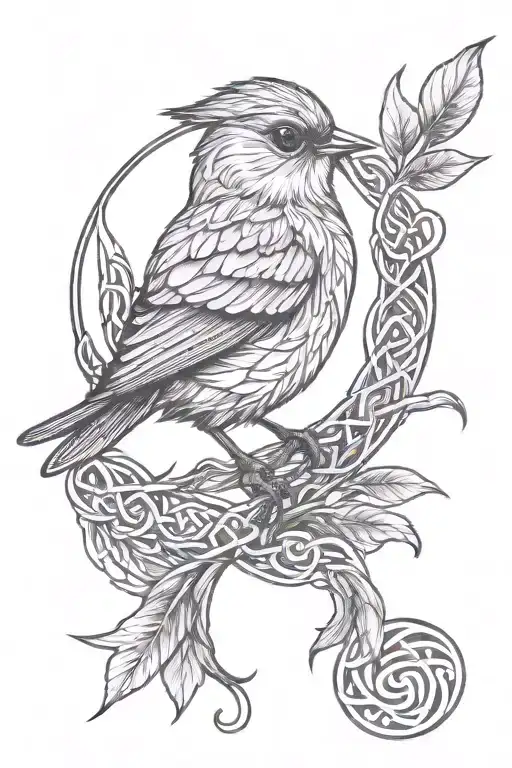 Celtic Robin Norse Mythology