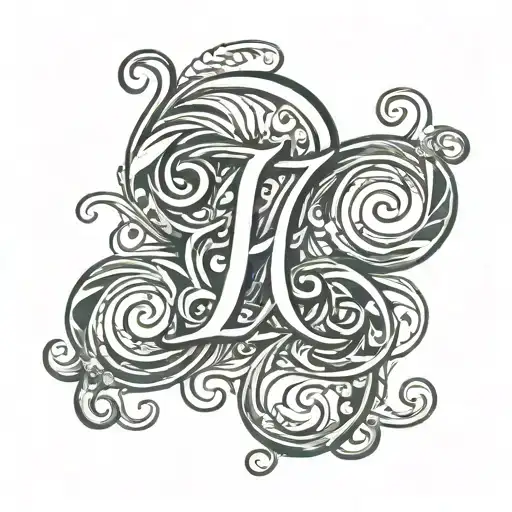 Letter L With Infinite Symbol
