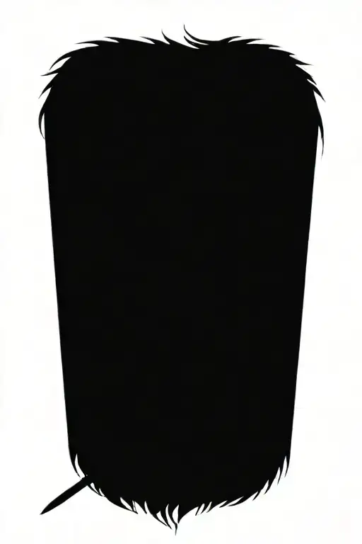 Viking With Long Hair Holdiing A Sword Surround By Skulls