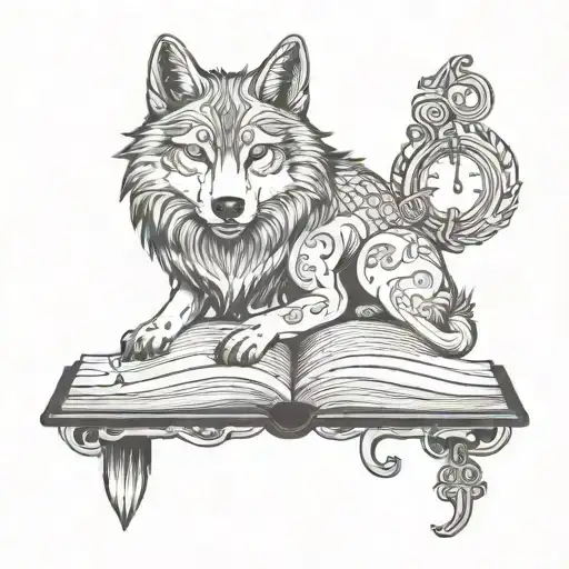 Book Key Wolf
