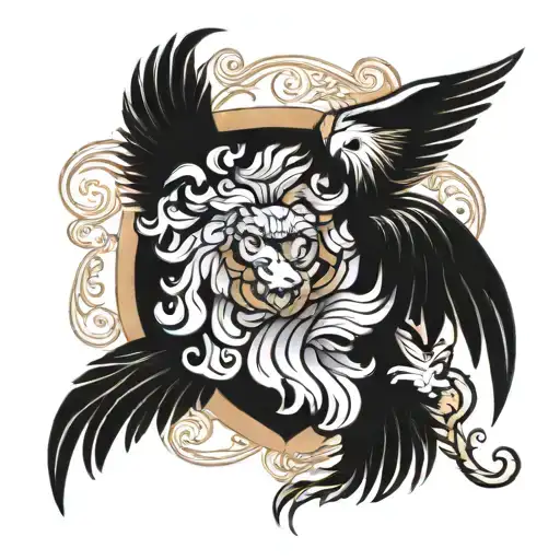 Dutch Lion And Albanian Eagle