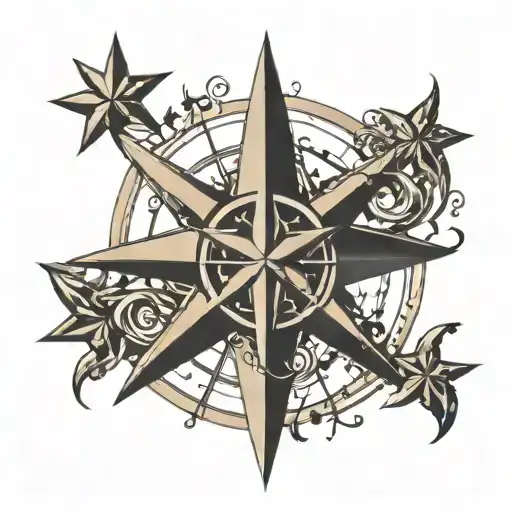 Nato Star With Music Notes