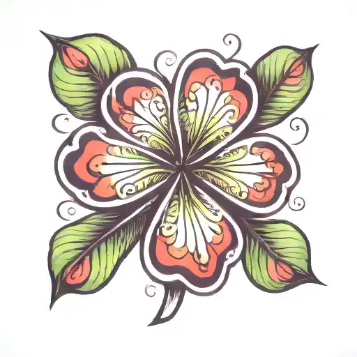 Self Made Four Leaf Clover