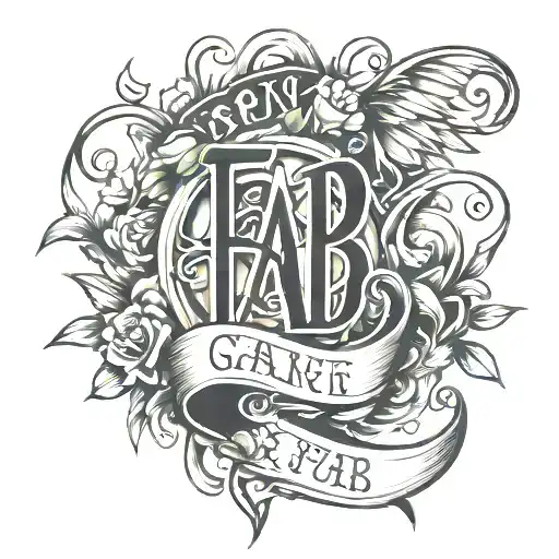 Fab 5 Lettering
