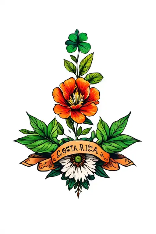 Mix Of Costa Rican And Irish Heritage