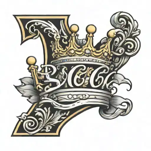 Pvs S Letter With Crown