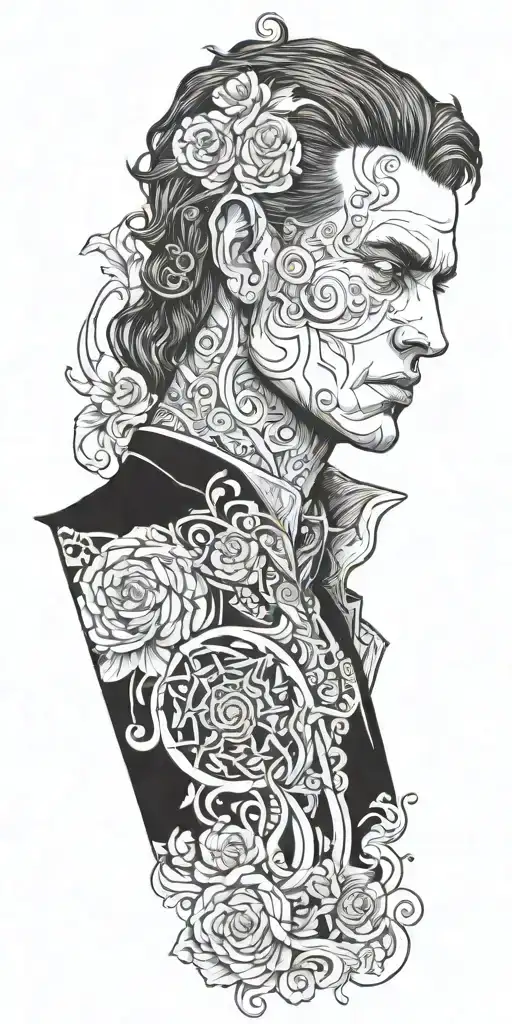 The Man In Black Clothes