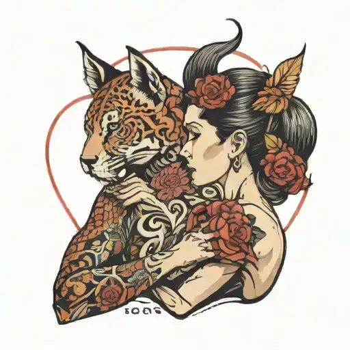 Woman Showing Her Love