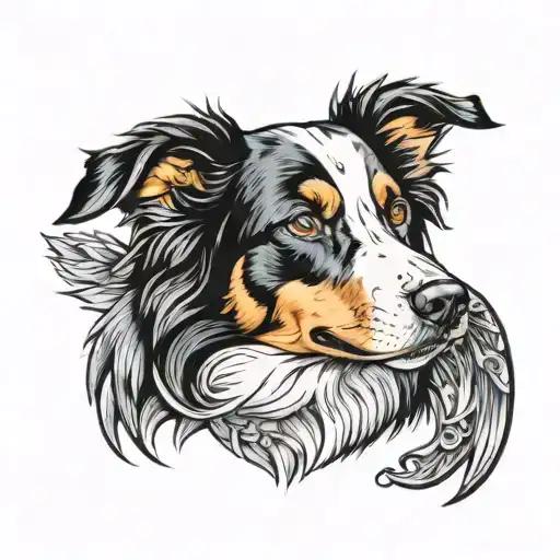 Border Collie Portrait