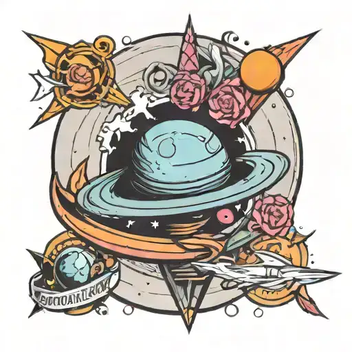 Saulor Saturn Planet Of Hard Lessons And Hardships Late Starter Adhd Black