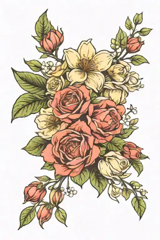 Birth Month Flower Bouquet