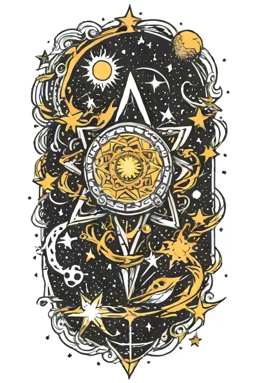 Galaxy Filled With Stars