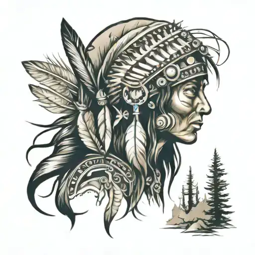 End Of Trail Native American