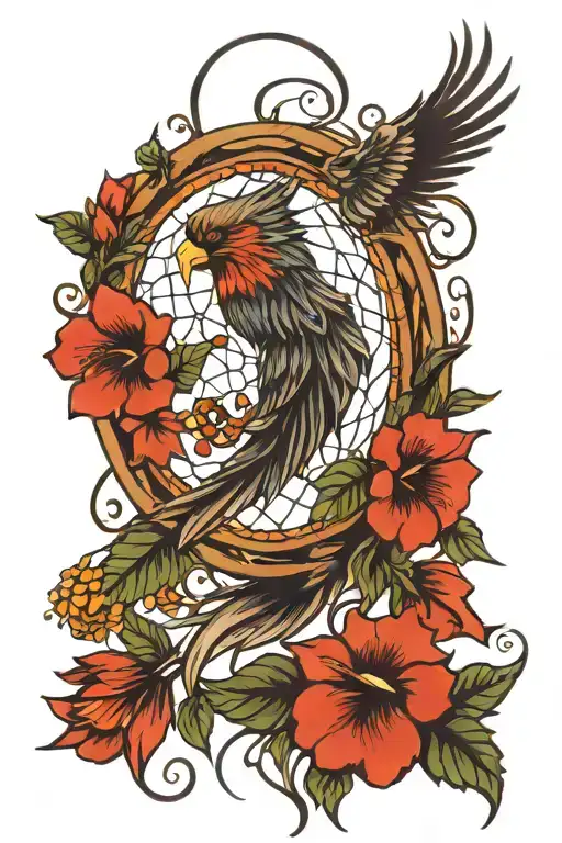 Phoenix Dream Catcher Hibiscus