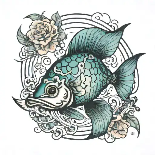 Pisces Tattoo Idea