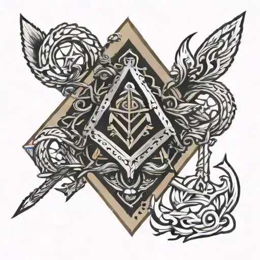 Viking Freemason Nordic