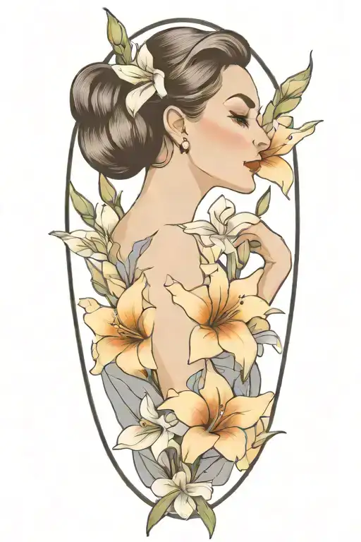 Grey Gladiolus Flower Bouquet