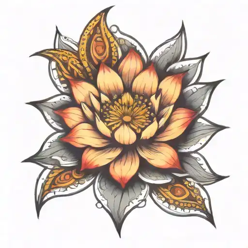Mechanical Lotus Flower