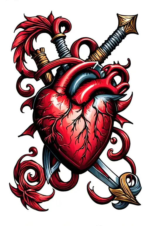 Heart Dagger