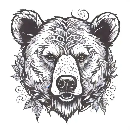 Bear Head Merged Will Trees