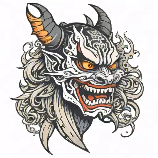 Hannya Mask Broken
