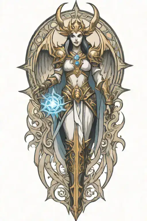 Diablo 3 Video Game Auriel