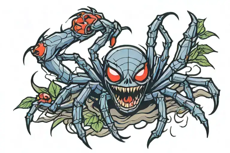 Spider Laughing Poison