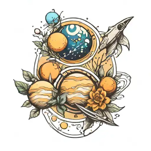 Nature And Solar System Planets