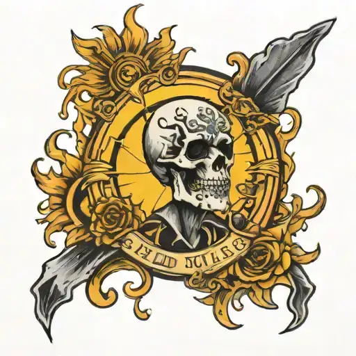 Sun With Dead Man Tell No Tales