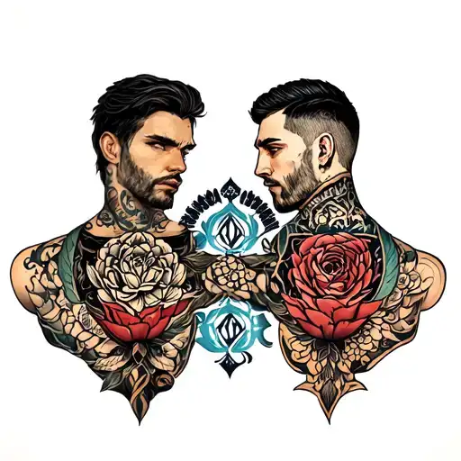 Brotherhood Matching Tattoo Unique