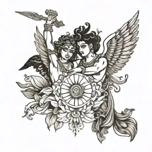 Icarus And Vishu Lord Krishna